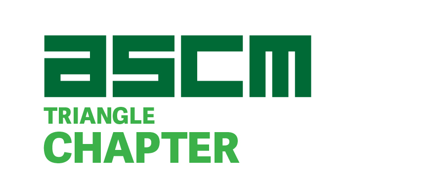 ASCM triangle chapter logo