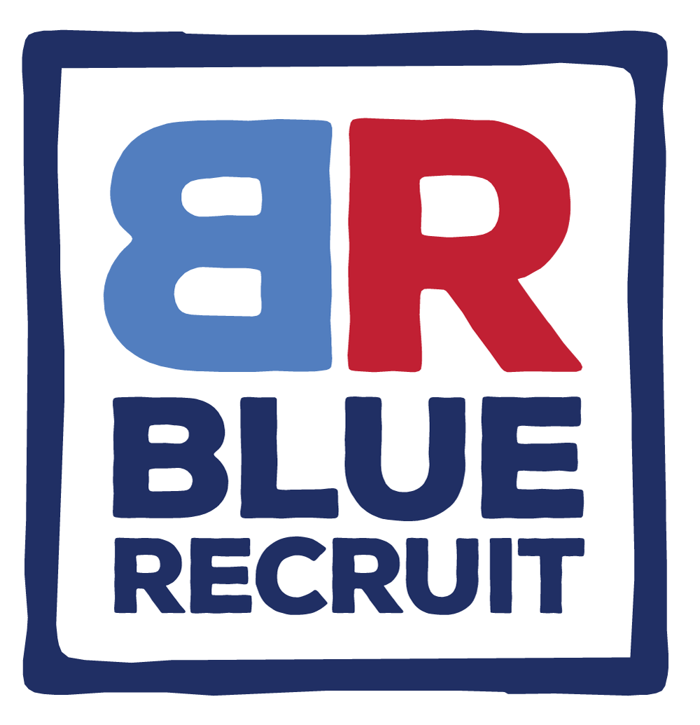 BlueRecruit Logo