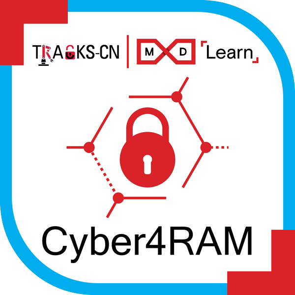 TRACKS-CN x MXD Learn Cyber4Ram Badge