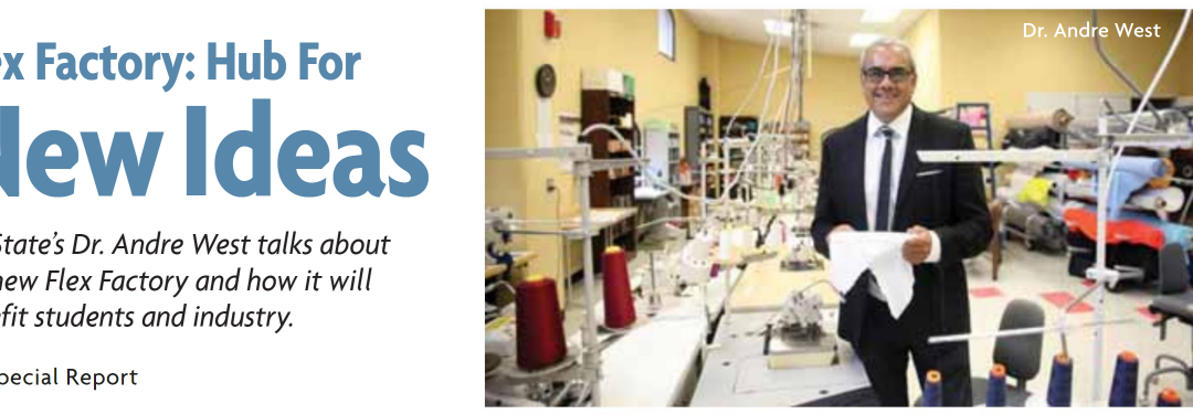 Flex Factory: Wilson College of Textiles Featured In the Textile World March/April 2023 Magazine