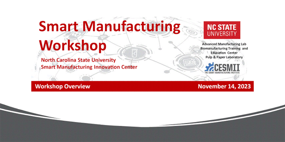 Smart Manufacturing Workshop Banner