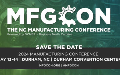 The North Carolina Manufacturing Conference, MFGCON Press Release