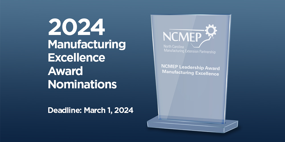 2024 NCMEP Leadership in Manufacturing Awards
