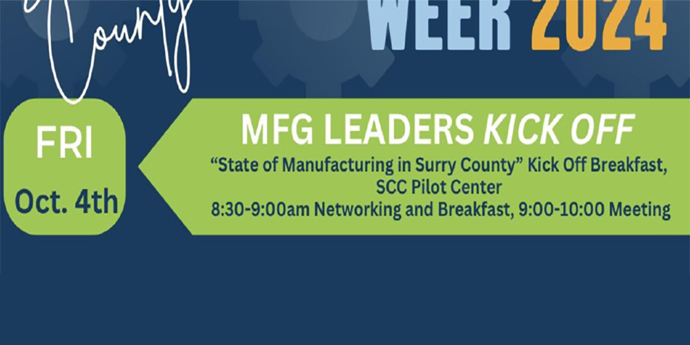 Surry County MFG Week Event Kickoff Breakfast