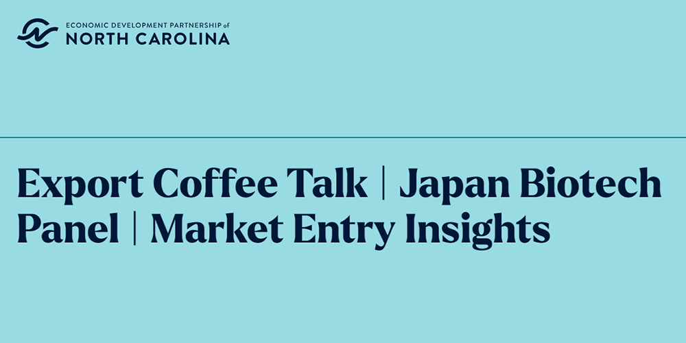 Export Coffee Talk Japan Biotech Panel Market Entry Insights