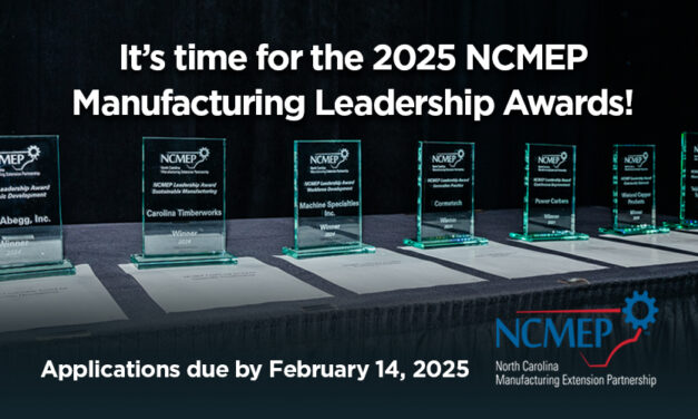 2025 NCMEP Manufacturing Leadership Awards