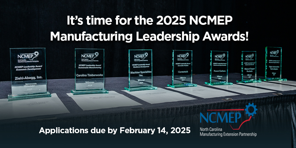 2025 NCMEP Manufacturing Leadership Awards