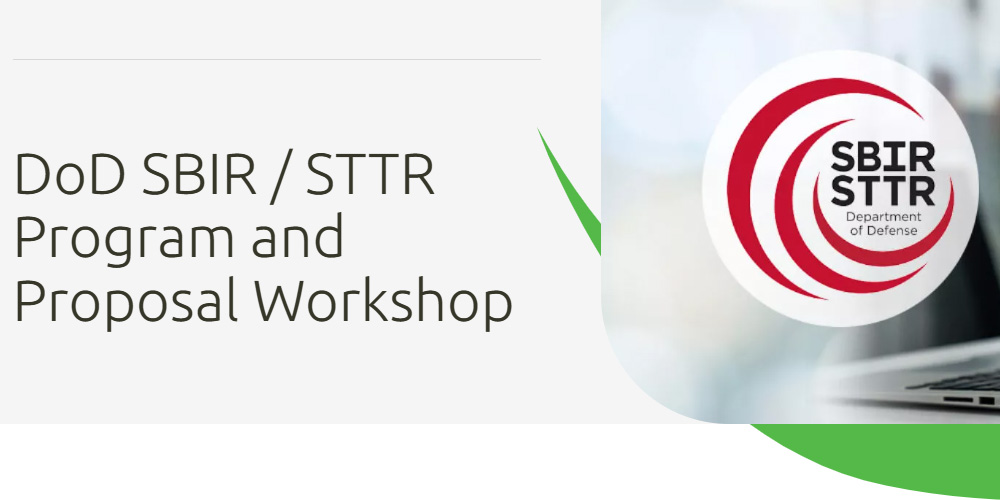 DoD SBIR / STTR Program and Proposal Workshop