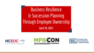 Business Resilience & Succession Planning Through Employee Ownership