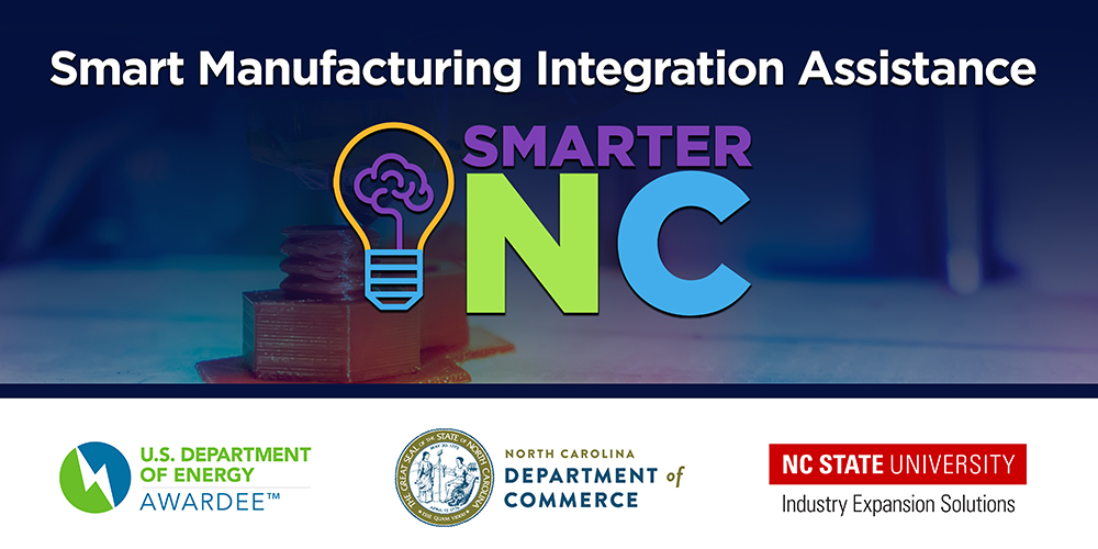 SMARTER NC, Smart Manufacturing Adoption to Realize Transformative Energy Reductions for North Carolina - Webinar