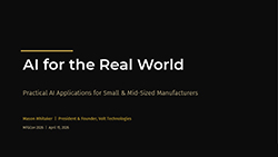 AI for the Real World